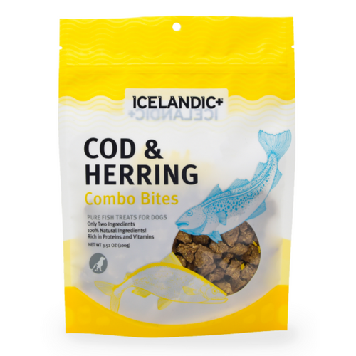 Icelandic+ Cod & Herring Combo Bites 3.52 oz