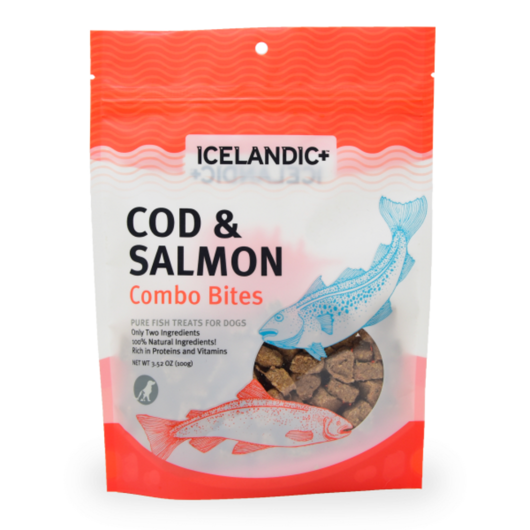 Icelandic+ Cod & Salmon Combo Bites 3.52 oz